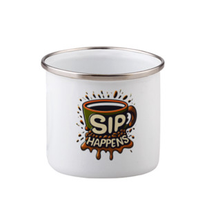 Mug Enamel kopi