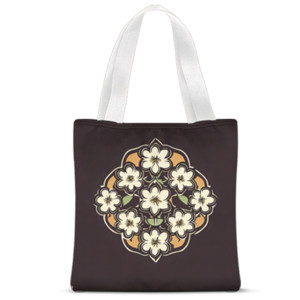 Tas Tote Fullprint Sedap Malam