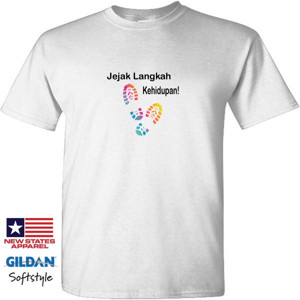 Kaos Kaos Tema Tapak Sepatu