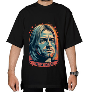 Kaos Oversize kurt cobain