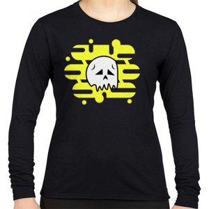 Kaos Skull yellow
