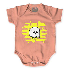 Baby Jumper Skull yellow