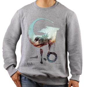 Jaket Sweater Godzilla -1.0