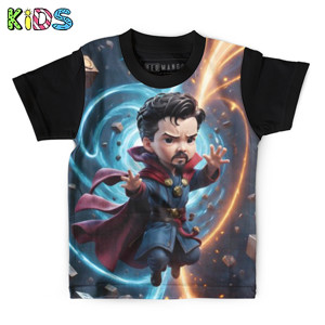 Kaos Anak Full-Print avenger kid Dr. Strange