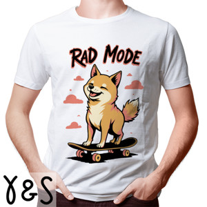 Kaos Shiba Inu Rad Mode