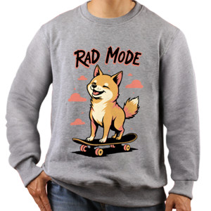 Jaket Sweater Shiba Inu Rad Mode