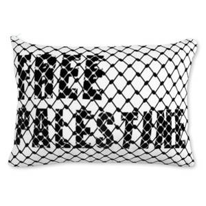 Bantal Keffiyeh Hitam Putih RG0026