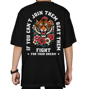 Kaos Oversize Tiger Fight V2