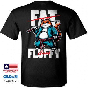 Kaos Reguler Not Fat Just Fluffy