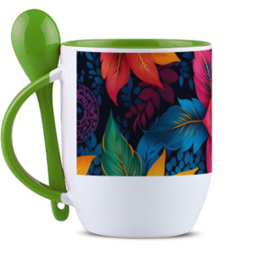 Mug Sendok Sendok Premium Batik