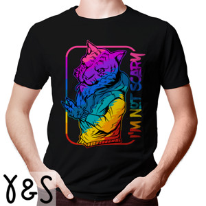 Kaos Kaos Premium Full Color I'm Not Scary