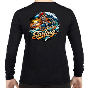 Kaos Surfboard Sunset