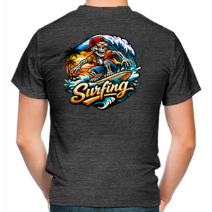 Kaos Surfboard Sunset