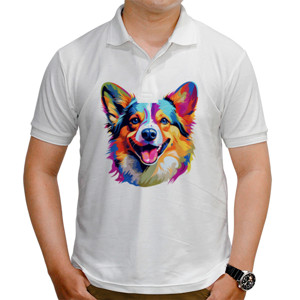 Kaos Polo Kaos Gambar Anjing 094