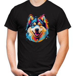 Kaos Kaos Gambar Anjing 005 Alaskan Malamute