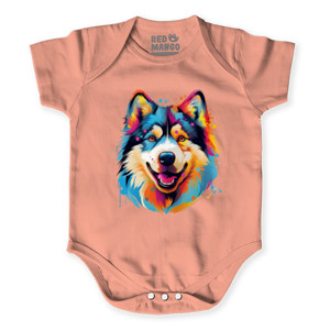 Baby Jumper Kaos Gambar Anjing 005 Alaskan Malamute