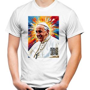 Kaos Pria POPE FRANCIS 006