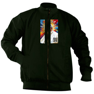 Jaket Bomber Pria POPE FRANCIS 006
