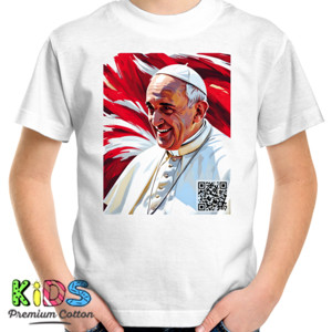 Kaos Anak POPE FRANCIS 017