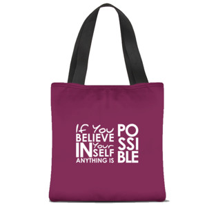 Tas Tote Fullprint tas typography #5