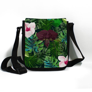 Tas Selempang Tacca Flower and Hibiscus