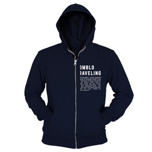Hoodie Zipper kaos jomblo traveling