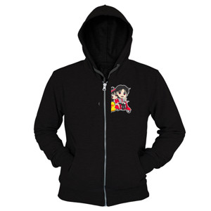 Hoodie Zipper Pasangna serasi