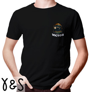 Kaos Astronot Helmet Victor