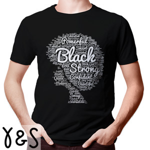 Kaos Powerful Black Strong 2