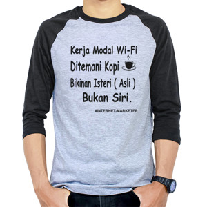 Kaos Raglan Pengusaha Online Indonesia
