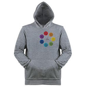 Jaket Hoodie Seven Chakras