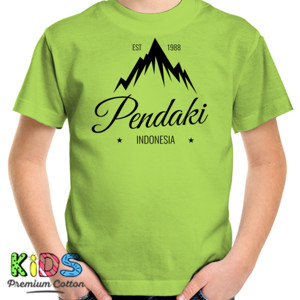 Kaos Pendaki Gunung Indonesia 