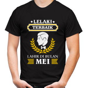 Kaos Lelaki Terbaik Lahir Bulan MEI