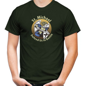 Kaos Kaos T-Shirt - St. Michael Defend Us In Battle