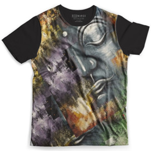 Kaos Fullprint BUDHA ABSTRAK