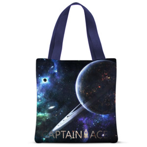 Tas Tote Fullprint TOTE BAG Capt- Galaxi