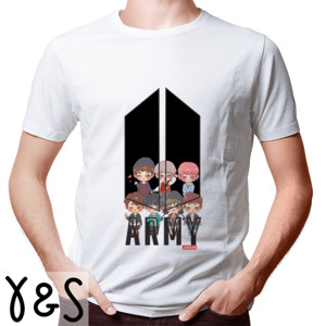 Kaos JBR Kaos BTS army