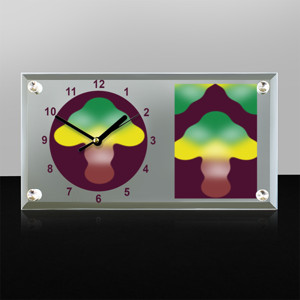 Jam Meja Pohon Warna (Colorful Tree)