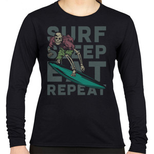 Kaos Surf Sleep EEat Repeat