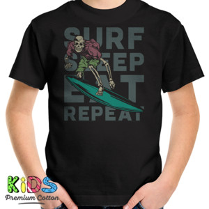 Kaos Surf Sleep EEat Repeat