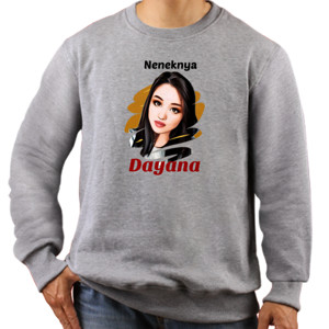Jaket Sweater Neneknya Dayana