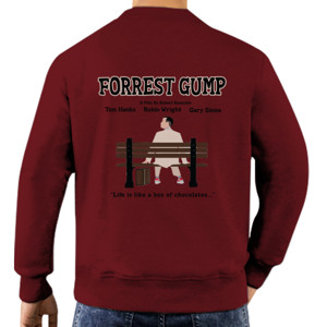 Jaket Sweater Forrest Gump