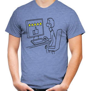 Kaos Happy Man Customer Rate Review Star Like Website