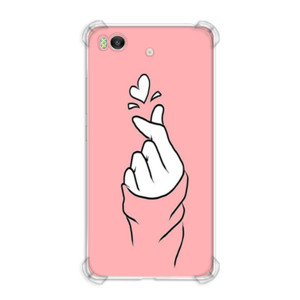 Casing HP Cute BTS KPOP Heart Finger