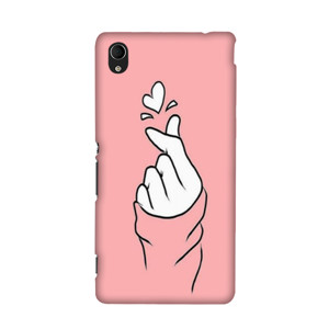 Cute BTS KPOP Heart Finger Casing HP