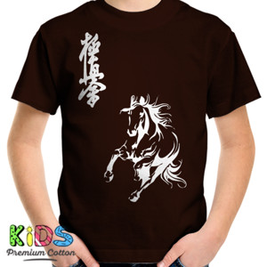 Kaos T-Shirt Japan Horse