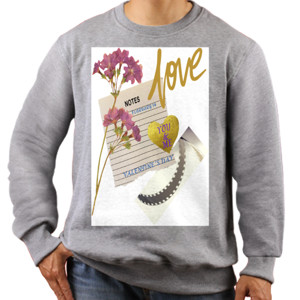 Jaket Sweater You and me in love