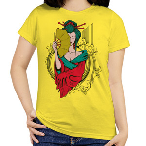 Kaos Japan Lady 2