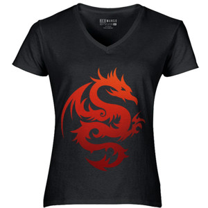 Kaos Red Dragon