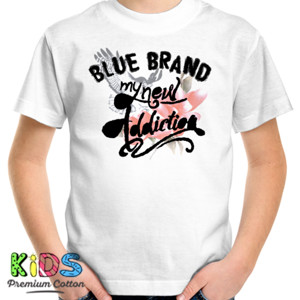 Kaos Blue Brand